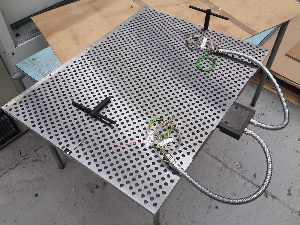 honeycomb SBB heater plate