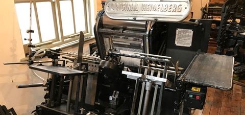 4 inch Die Cutting Letterpress Heidelberg Bindery Parts Quion 4 x 24 pt. 