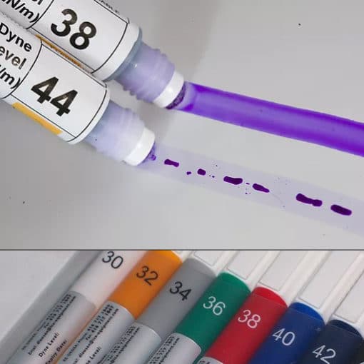 dyne foil surface test pens