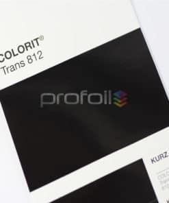 Trans812 Black Gloss Pigment Foil Hot stamping foil