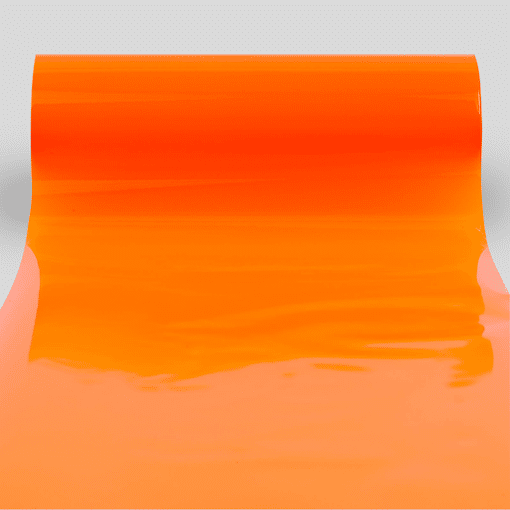 Fluorescent Orange Hot Stamping Foil